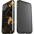 Black and Gold Scattered Marble iPhone 11 Impact Case