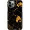 Black and Gold Scattered Marble iPhone 11 Pro Lite Case