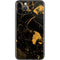 Black and Gold Scattered Marble iPhone 11 Pro Skin