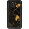 Black and Gold Scattered Marble iPhone 11 Pro Waterproof Case