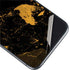 Black and Gold Scattered Marble iPhone 11 Skin