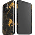 Black and Gold Scattered Marble iPhone 12 Mini Lite Case