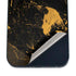 Black and Gold Scattered Marble iPhone 12 Mini Skin