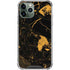 Black and Gold Scattered Marble iPhone 12 Pro Max Clear Case