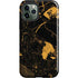 Black and Gold Scattered Marble iPhone 12 Pro Max Impact Case