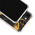 Black and Gold Scattered Marble iPhone 14 Clear Case