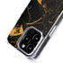 Black and Gold Scattered Marble iPhone 15 Pro Max MagSafe Case