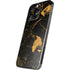 Black and Gold Scattered Marble iPhone 14 Pro Max Skin