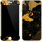 Black and Gold Scattered Marble iPhone 6/6s Skin