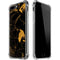 Black and Gold Scattered Marble iPhone 7/8 Plus Clear Case