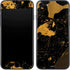 Black and Gold Scattered Marble iPhone 7 Skin