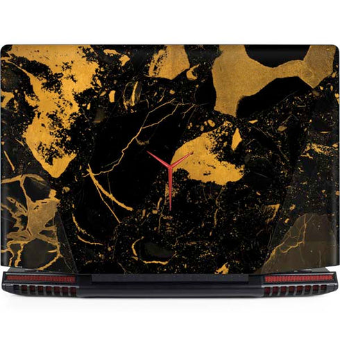 Black and Gold Scattered Marble Legion Y720 Skin