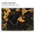 Black and Gold Scattered Marble MacBook Air 13in M1 (2021) Case plus Skin