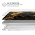 Black and Gold Scattered Marble MacBook Air 13in M1 (2021) Case plus Skin