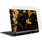 Black and Gold Scattered Marble MacBook Air 15in (2023-2025) Case plus Skin