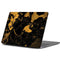 Black and Gold Scattered Marble Apple MacBook Pro 13-inch Skin