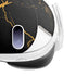 Black and Gold Scattered Marble Meta Quest 3 Skin