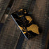 Black and Gold Scattered Marble Moto E5 Plus Skin