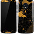 Black and Gold Scattered Marble Moto G6 Skin