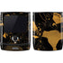 Black and Gold Scattered Marble Motorola RAZR Skin