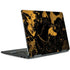 Black and Gold Scattered Marble Notebook 9 Pro 13in (2017) Skin