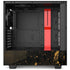 Black and Gold Scattered Marble NZXT H510 Compact ATX Mid-Tower Case Skin
