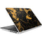 Black and Gold Scattered Marble HP Pavilion Skin