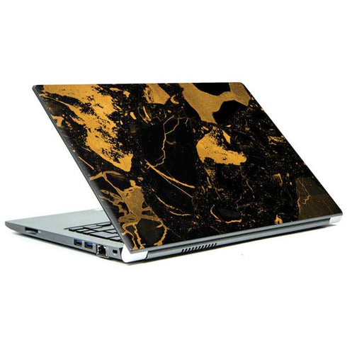 Black and Gold Scattered Marble Portege Z30t/Z30t-A Skin