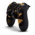 Black and Gold Scattered Marble PS4 Pro/Slim Controller Skin