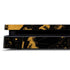 Black and Gold Scattered Marble PS4 Slim Skin