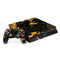Black and Gold Scattered Marble PS4 Slim Bundle Skin