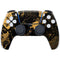 Black and Gold Scattered Marble PS5 Controller Skin