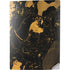 Black and Gold Scattered Marble PS5 Digital Edition Console Skin