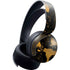 Black and Gold Scattered Marble PULSE 3D Wireless Headset for PS5 Skin