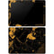 Black and Gold Scattered Marble Surface Go Skin