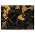 Black and Gold Scattered Marble Surface Laptop 2 Skin