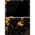 Black and Gold Scattered Marble Surface Pro 7 Skin