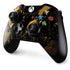 Black and Gold Scattered Marble Xbox One Controller Skin