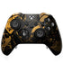 Black and Gold Scattered Marble Xbox One Elite Controller Skin