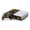 Black and Gold Scattered Marble Xbox One S Console and Controller Bundle Skin