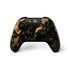 Black and Gold Scattered Marble Xbox One X Controller Skin