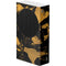 Black and Gold Scattered Marble Xbox Series S Console Skin