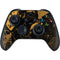 Black and Gold Scattered Marble Xbox Series X Controller Skin