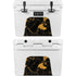 Black and Gold Scattered Marble YETI Tundra 35 Hard Cooler Skin