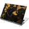 Black and Gold Scattered Marble Yoga 910 2-in-1 14in Touch-Screen Skin