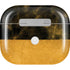 Black and Gold Split Marble Apple AirPods (3rd Gen 2021) Skin
