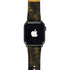 Black and Gold Split Marble Apple Watch Band 38-40mm