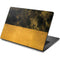 Black and Gold Split Marble Dell Chromebook Skin