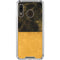 Black and Gold Split Marble Galaxy A30 Clear Case