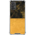 Black and Gold Split Marble Galaxy A32 5G Clear Case